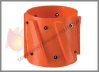 Welded Spiral Vane Solid Rigid Centralizer